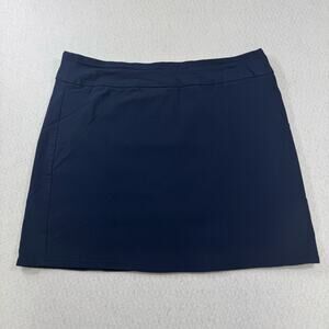 IZOD Golf Skort Navy Blue Size 12 Tennis Sports